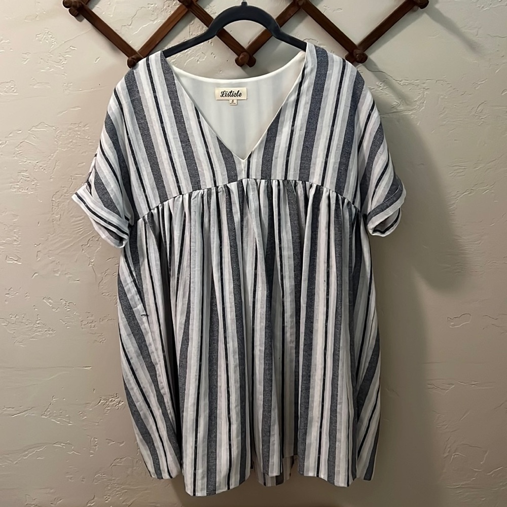 Oversized babydoll dress